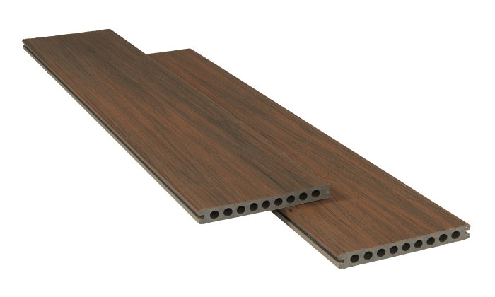 Kirkedal Heimdal terrassebrædder komposit Oak/Hardwood 22×200×4000 mm